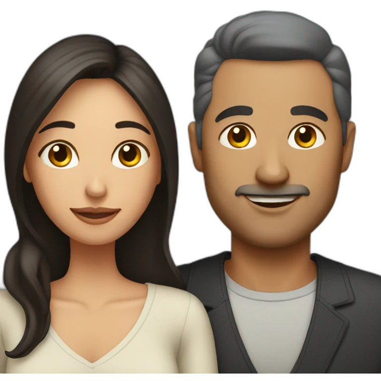 man with wife emoji