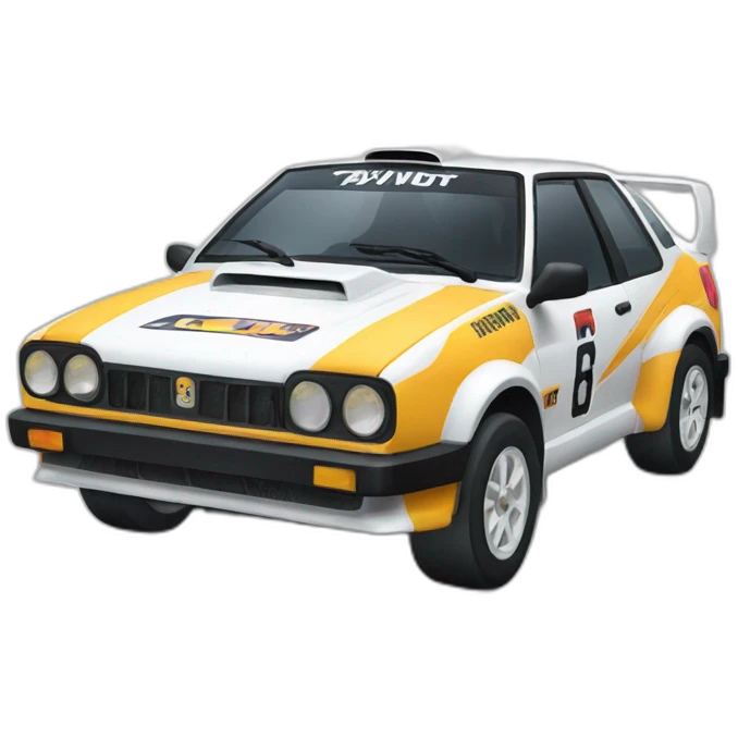 rallycar emoji