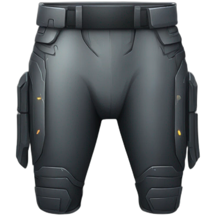 futuristic Anti-Matter dark armored pants emoji