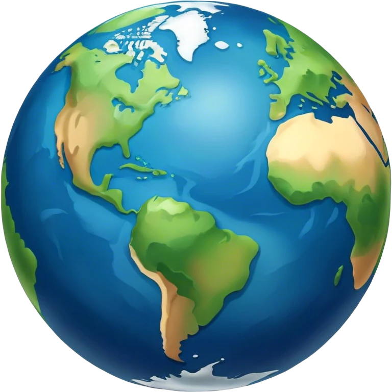Earth multicolor emoji