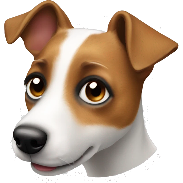 jack russel terrier dog  emoji