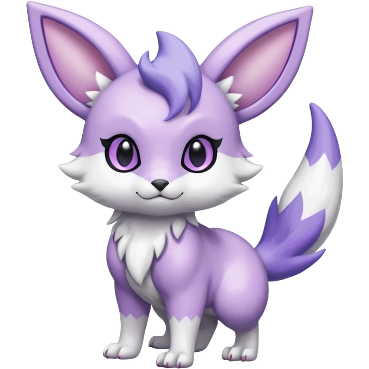 Shiny Furret-Absol-Espurr-Mienshao-Espeon-Hybrid (Full body) emoji