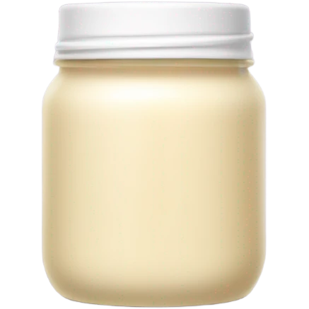 Hair mask cream emoji