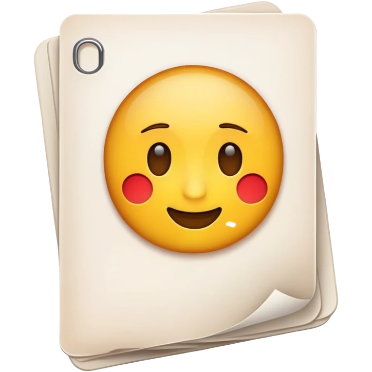 Indentity document emoji emoji
