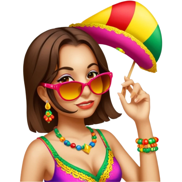 Joyful Reveler emoji