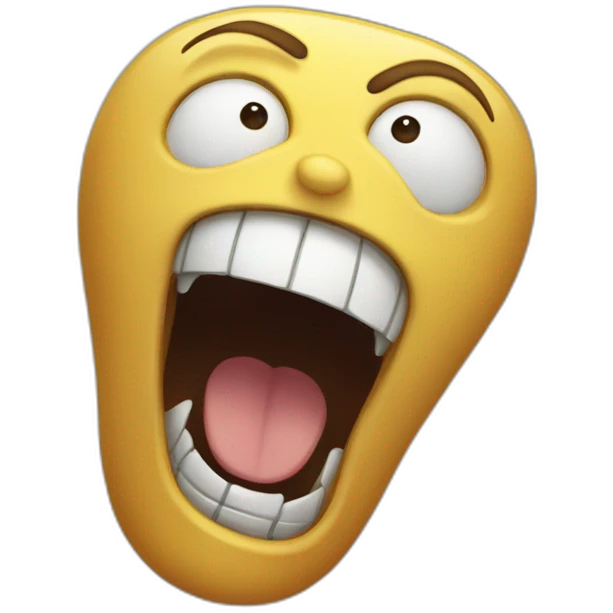 socatre screaming emoji