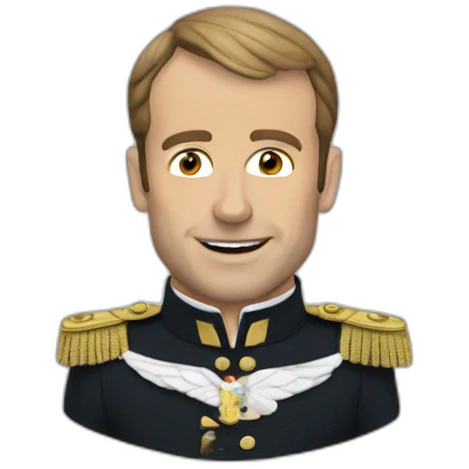 Macron streap-teaser emoji