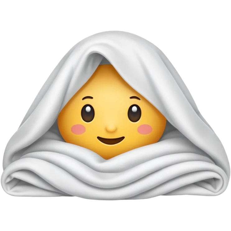 Something under the blanket emoji