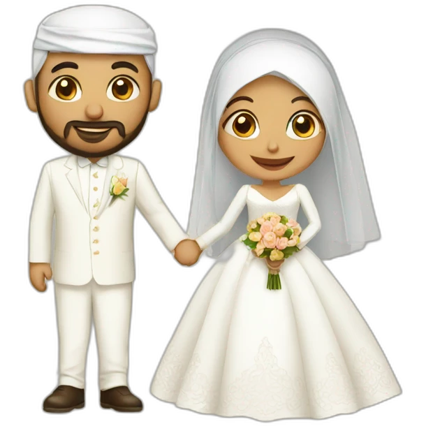 Wedding islamic emoji