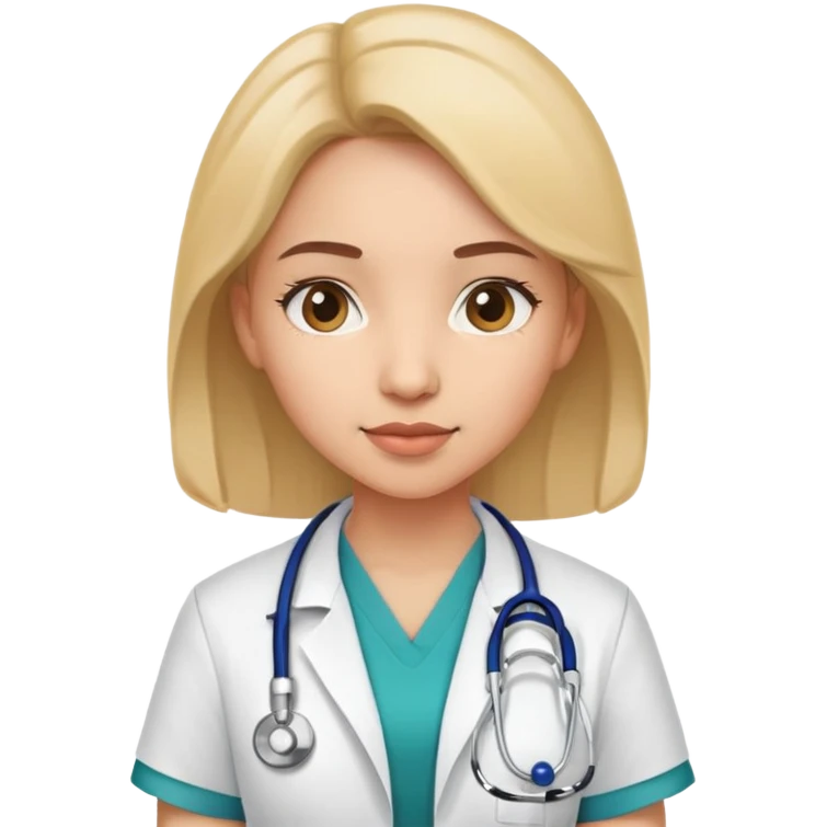 Girl doctor  emoji