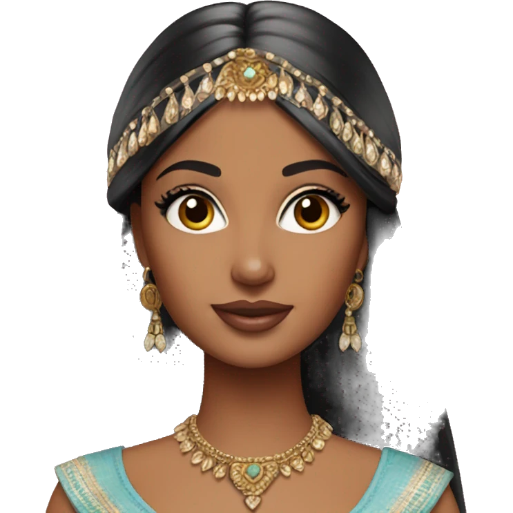 indian barbie emoji
