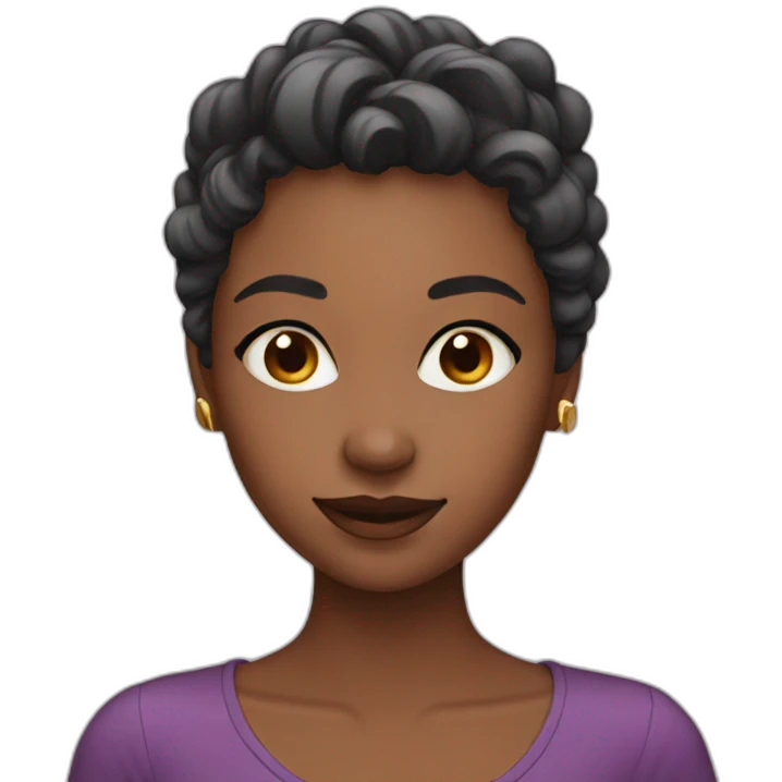 beautiful girl emoji