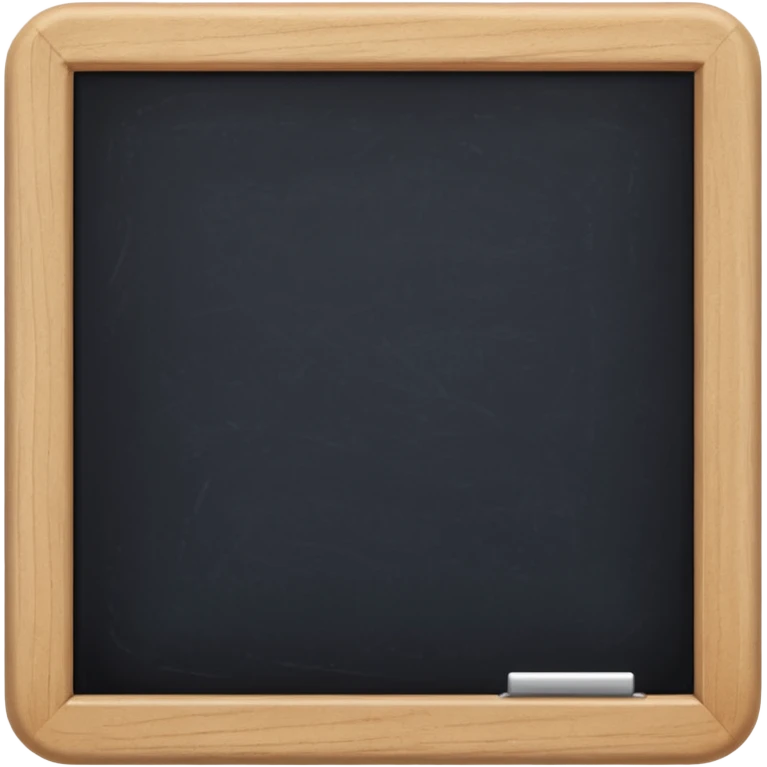 chalk board emoji