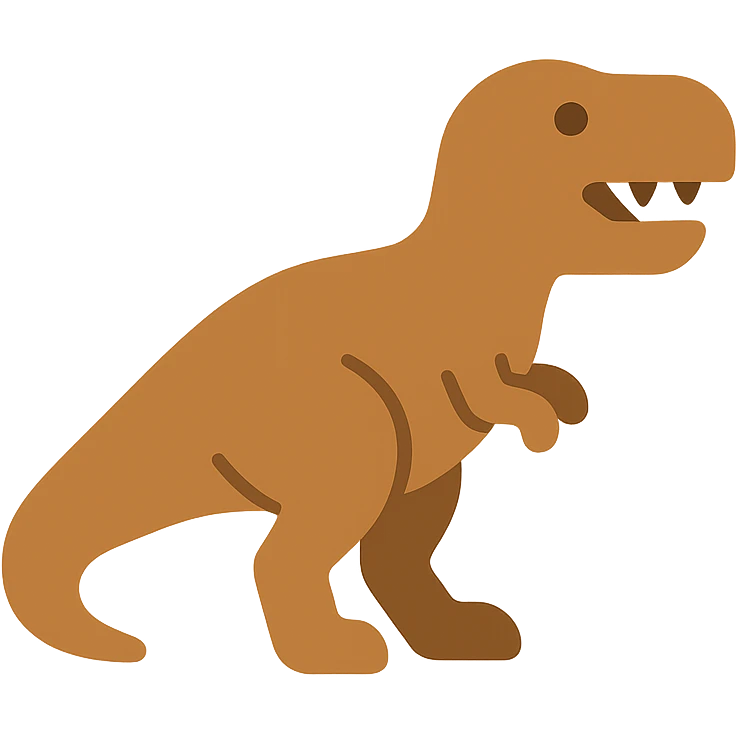 Tyrannosaurus rex emoji