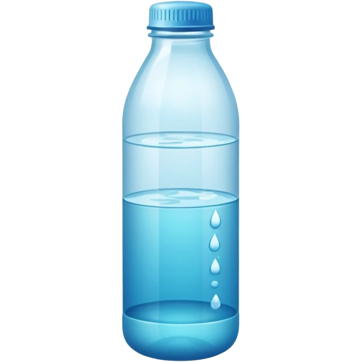Aqua bottle emoji