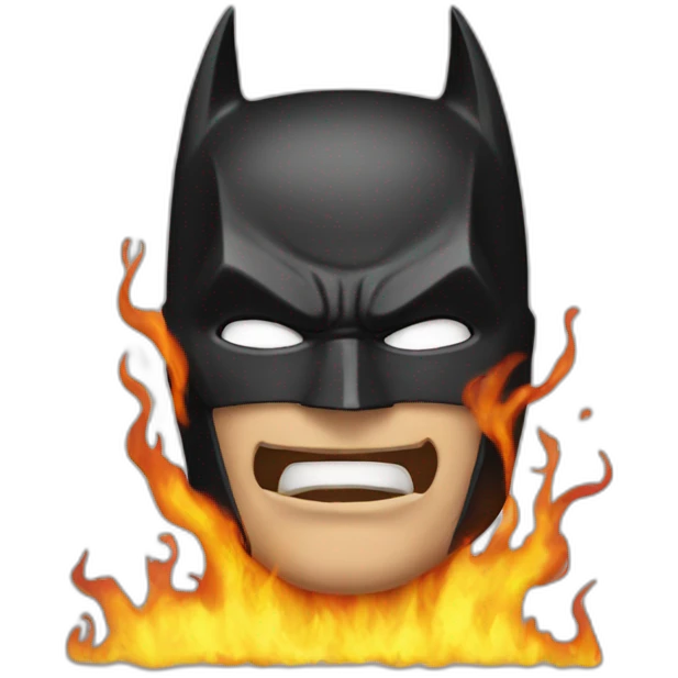 batman burn emoji