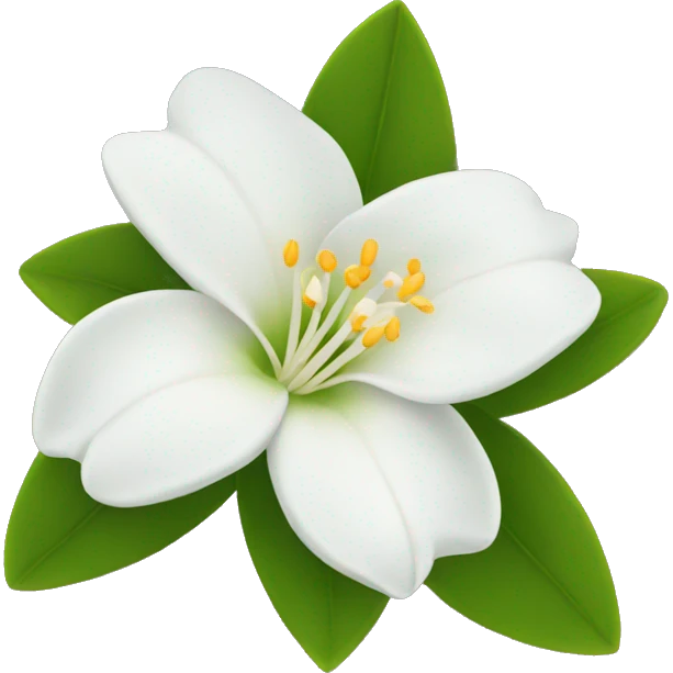 jasmine flower emoji