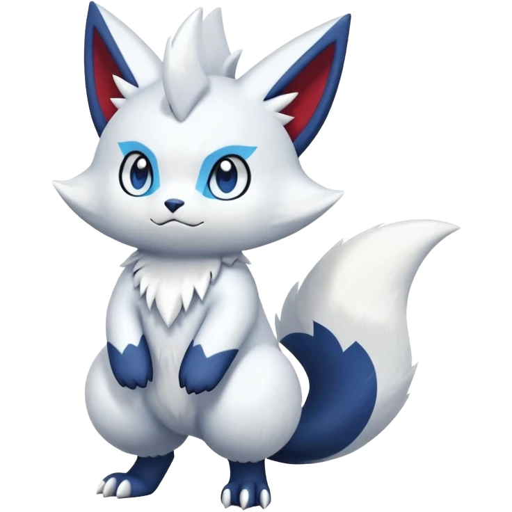 Zangoose-Meowstic-Fakémon-hybrid-creature (full body)  emoji