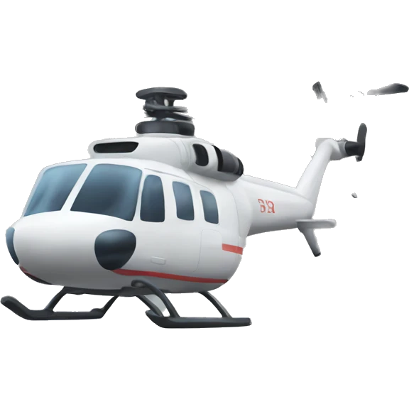 Helicopter emoji