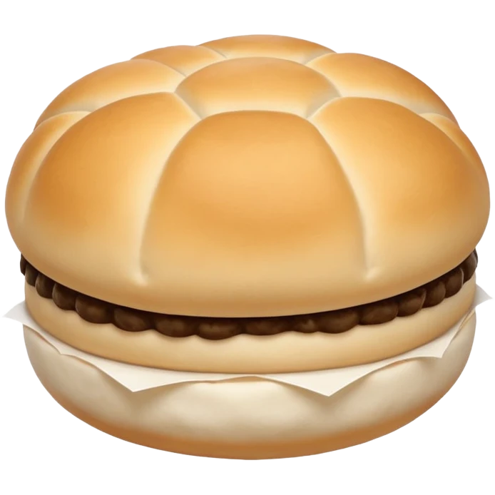 round bun or siopao emoji emoji