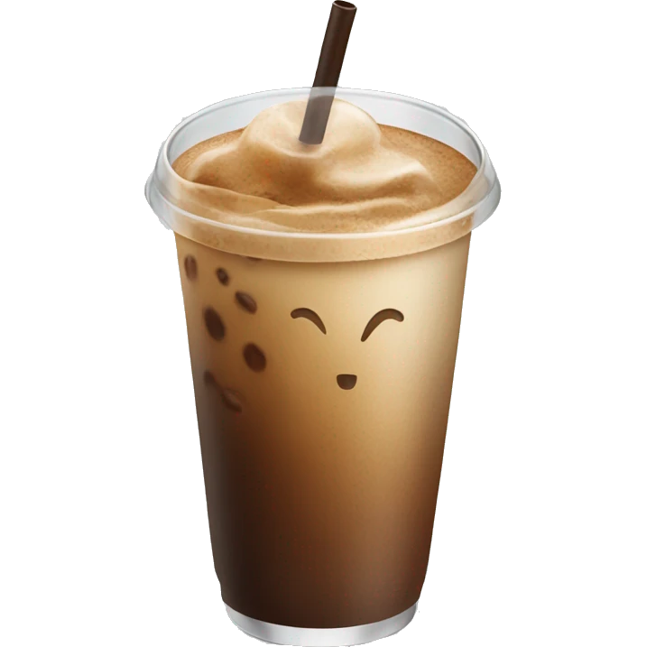 Ice coffee  emoji
