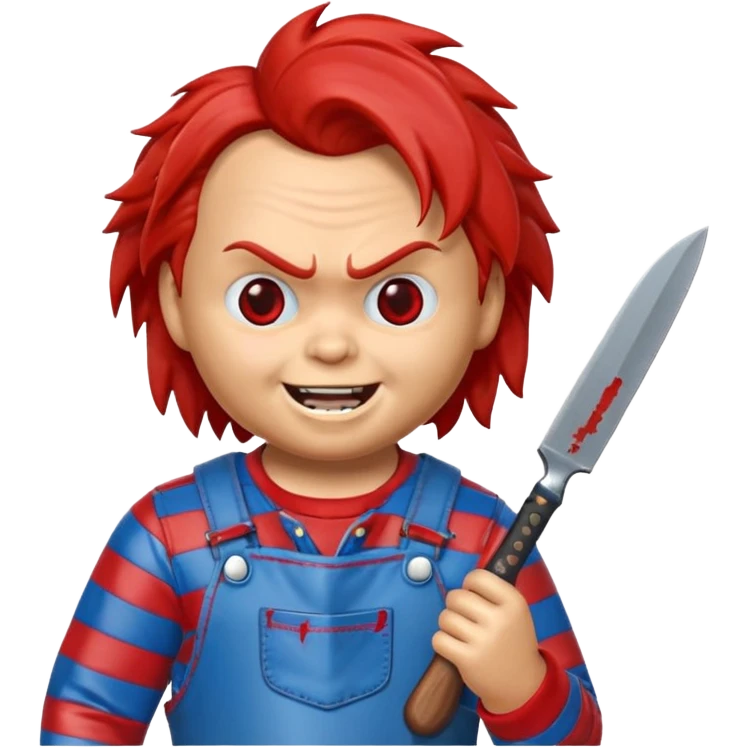 Un emojin de chuky emoji