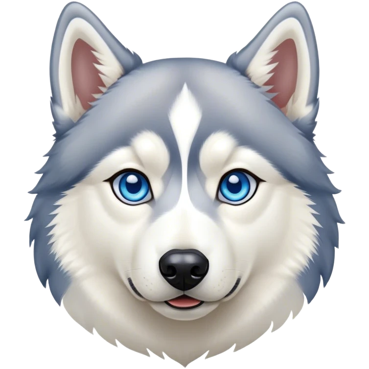 Siberian husky emoji