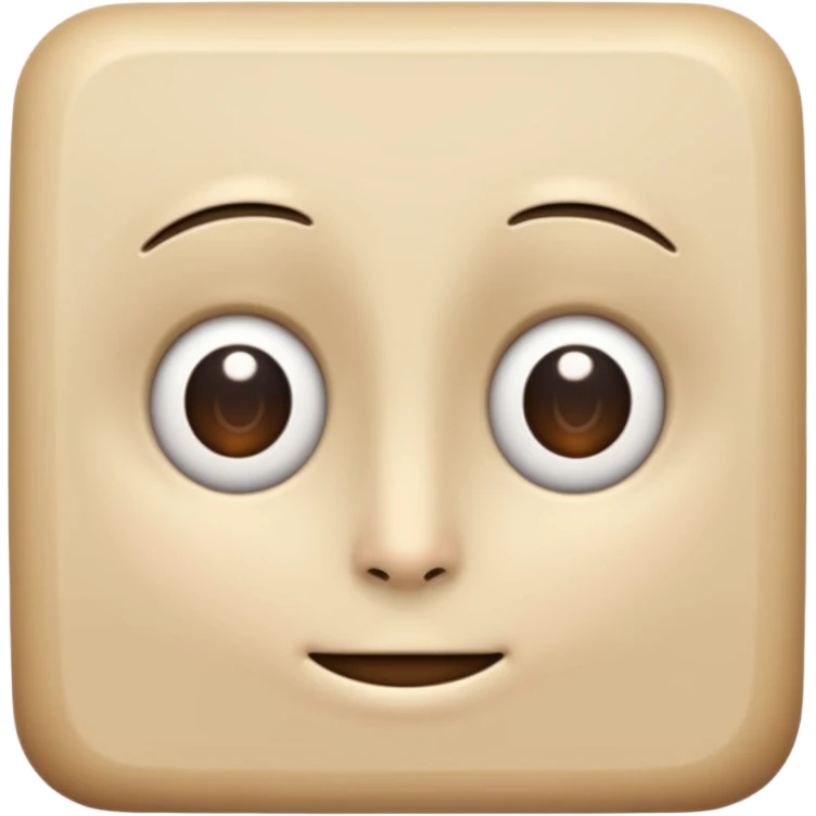 haceme un sprunki con cuerpo cuadrado  fino emoji