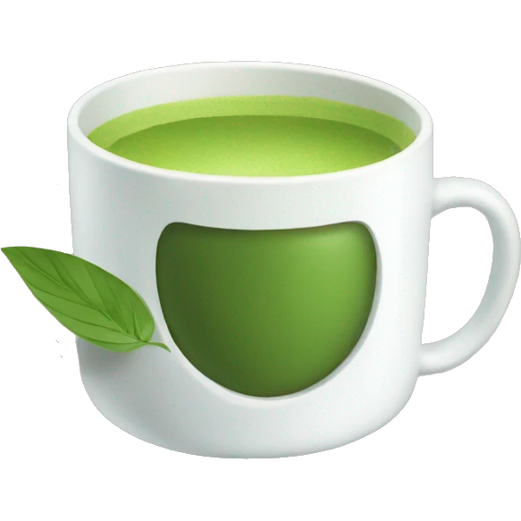 cup of matcha emoji