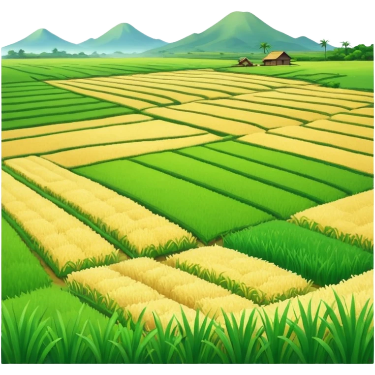 rice fields emoji