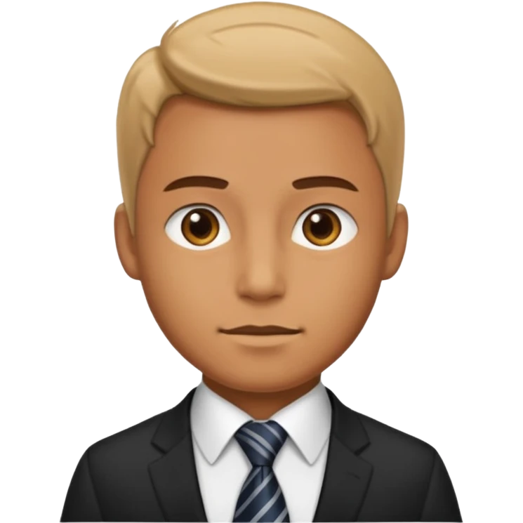 man in suit emoji