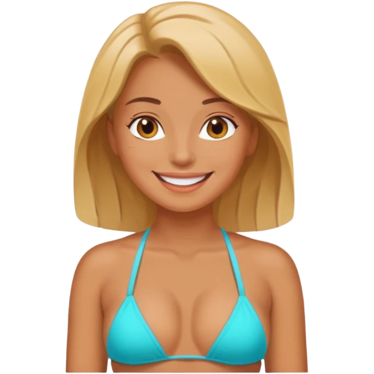 Bikini sexy emoji