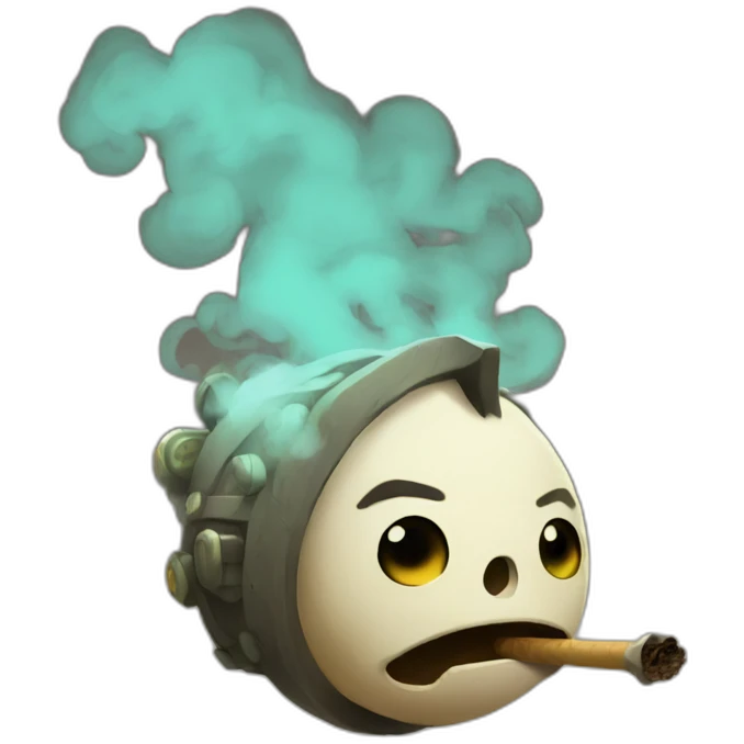 Smoke in dofus theme emoji