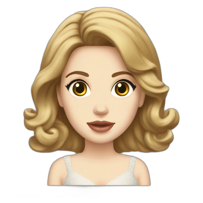 Lana del rey in her DYKTATUOB era emoji