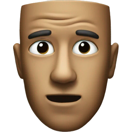 leant head against wall emoji