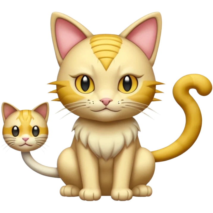 Meowth-fusion emoji