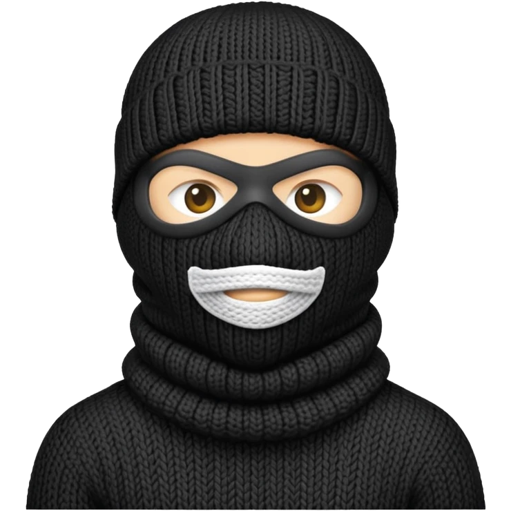 Ski mask emoji