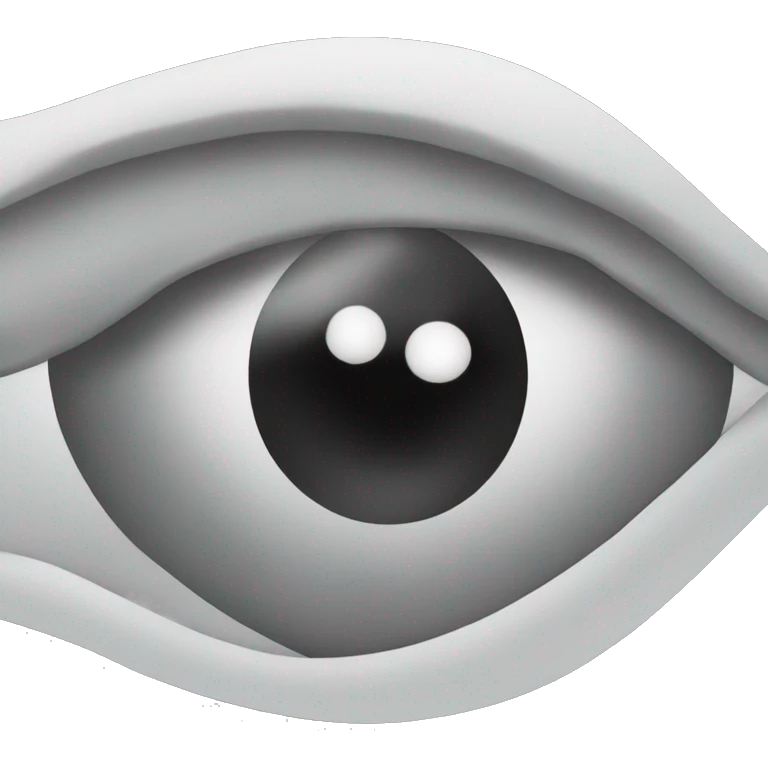 the outline of an eye but crossed thr emoji