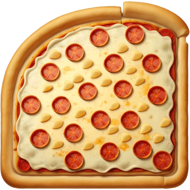 Pizza square emoji