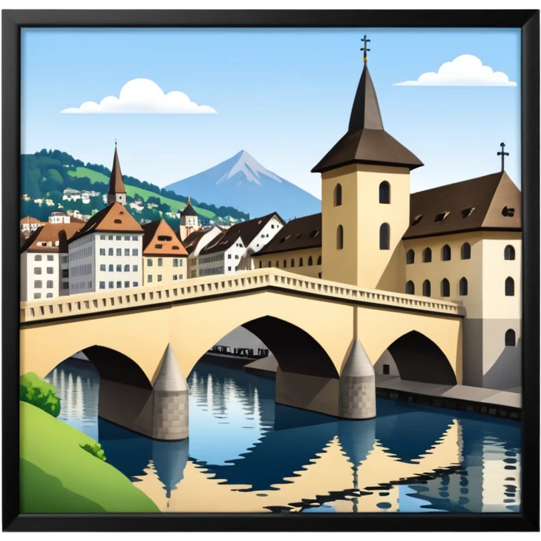 chapel bridge lucerne emoji