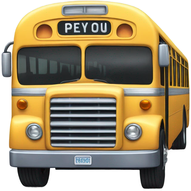 bus emoji