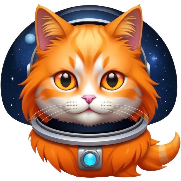 intergalactic space cat emoji