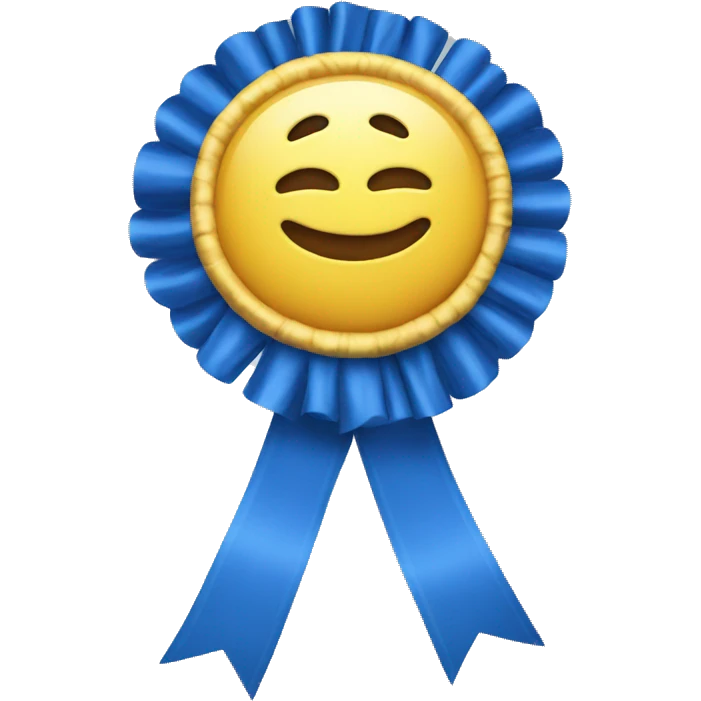 blue Ribbon emoji