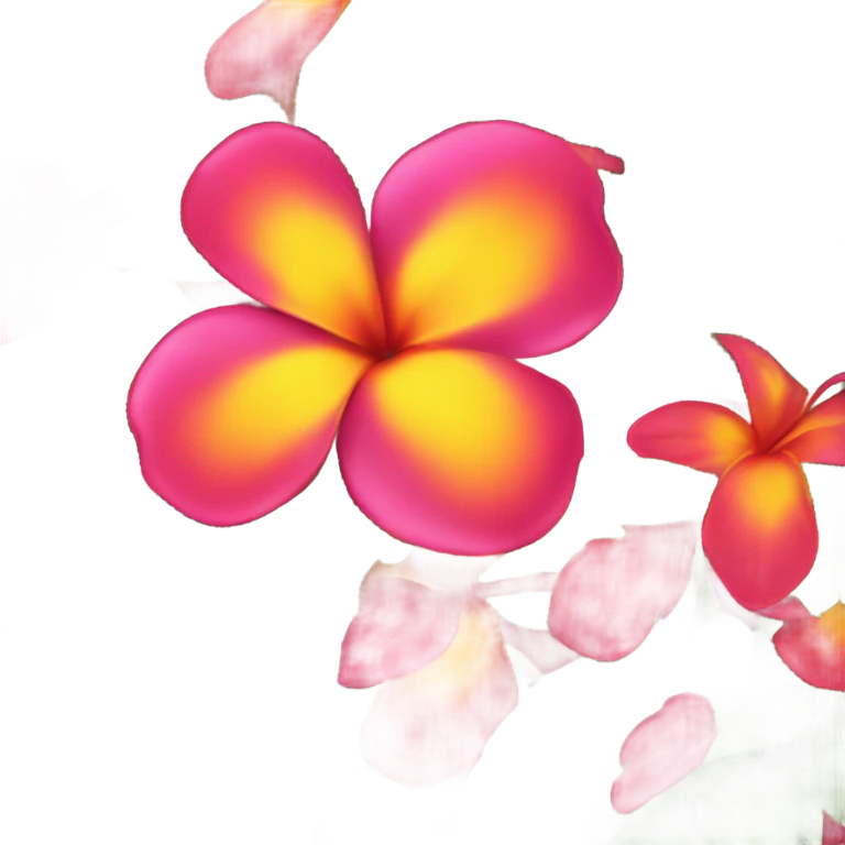Hawaii flower emoji