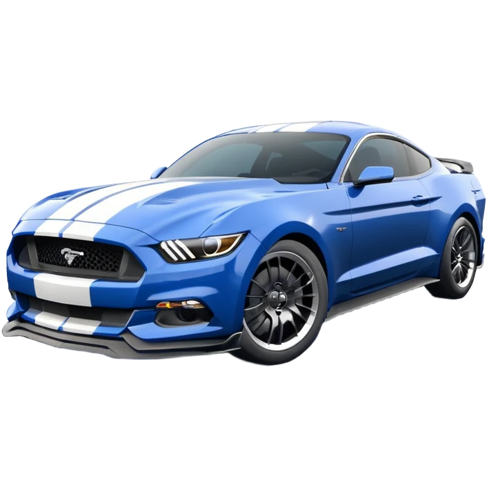2016 blue with white stripes gt350 emoji