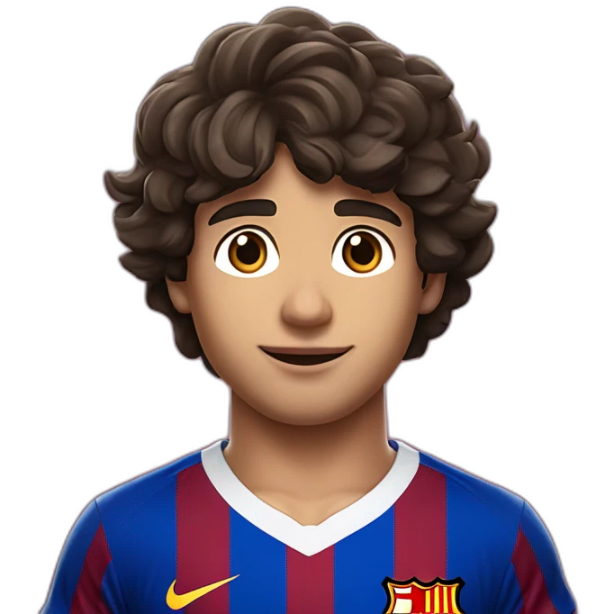 João Félix camiseta del Barça emoji