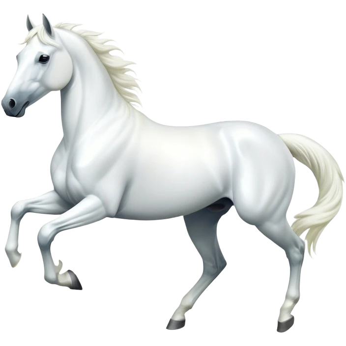 cinematic-[white horse]-realistic-full-body-galopping-emoji,-tail-flicking-lazily,-head-tilted-dramatically,-sleek-[white]-coat,-simplified-yet-realistic-focused-features,-highly-detailed,-glowing-with-an-almost-sarcastic-glow emoji