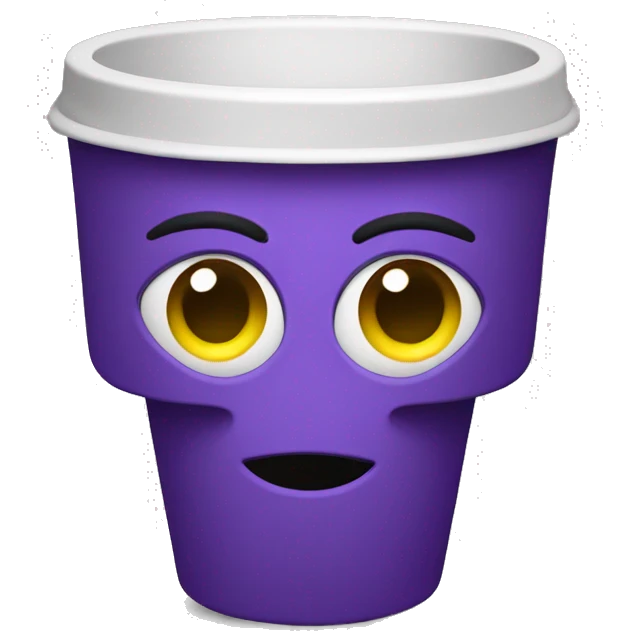 thiefe with purple cup emoji