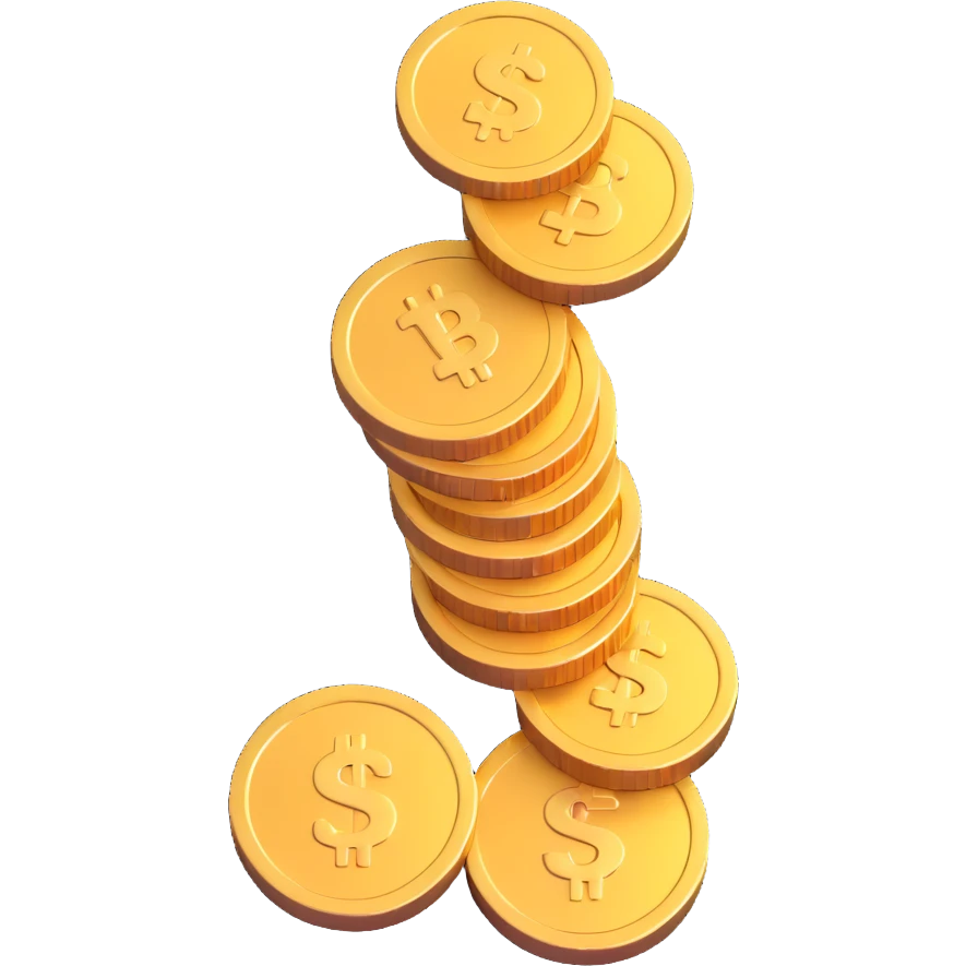 stack of coins emoji