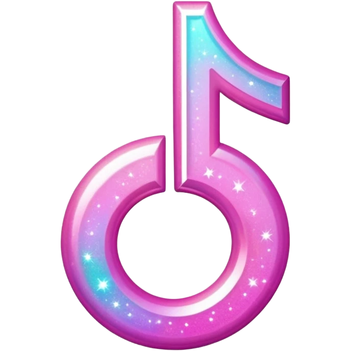 glitter pink symbol TikTok emoji
